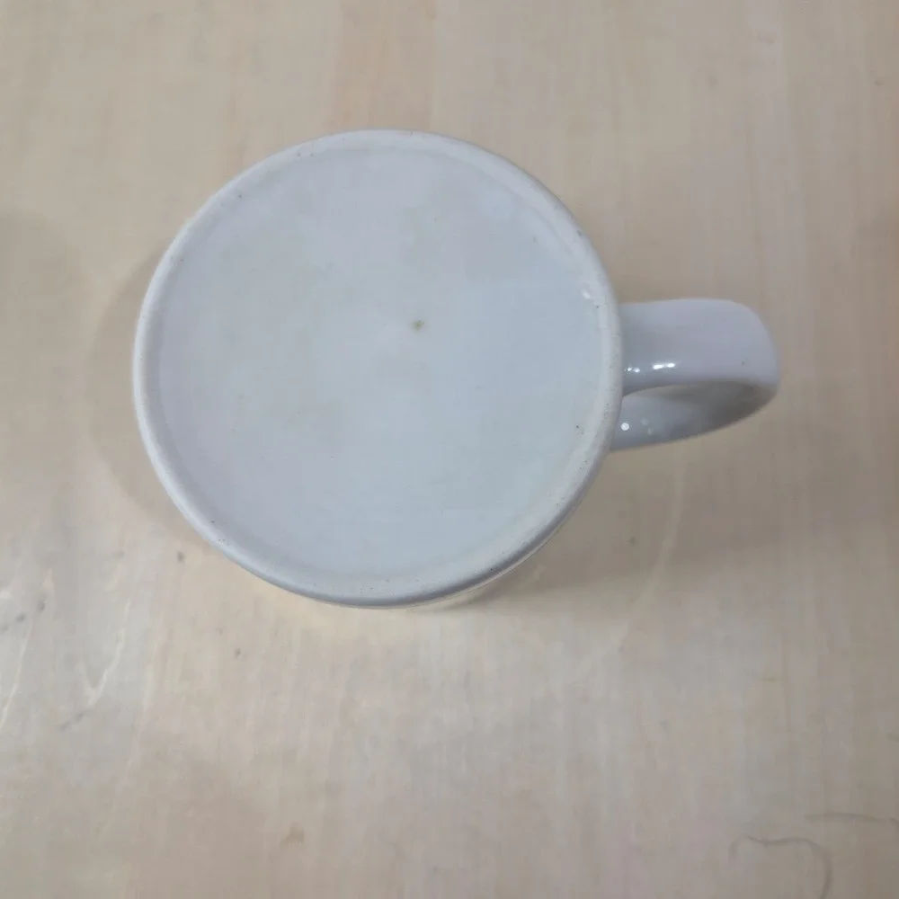 Norwegian Cruise Line SS Norway Coffee Mug Vintage Nautical Anchor White Gold